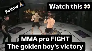 MMA full pro fight : the Golden boy 💪🏼