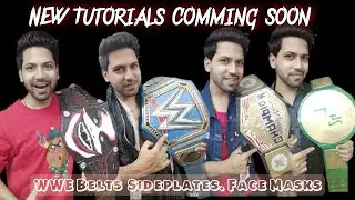 New  WWE Belts & Sideplates Tutorials Are Coming Soon  | Please Subscribe To Sakhan Artworks ❤️