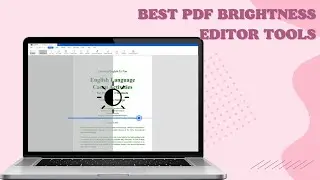 Best PDF Brightness Editor Tools