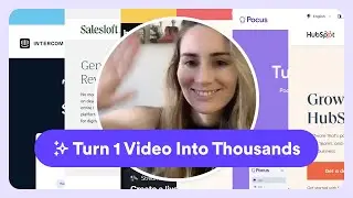 Dynamic Videos - Turn 1 video into 1,000+