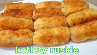 Niesamowicie pyszne krokiety ziemniaczane 👌 Incredibly delicious potato croquettes - the best