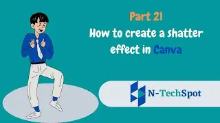 How to create a shatter effect in Canva (For Free)