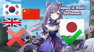 Why I don't use Japanese Voice Language when Playing Genshin Impact.
