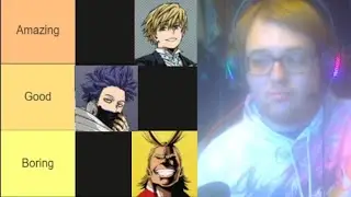 Sharing My Hero Academia Opinions - Character Tier List