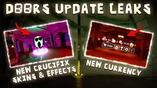 They Are Adding NEW CRUCIFIX SKINS & NEW CURRENCY in DOORS GARDEN SUBFLOOR UPDATE | New DOORS UPDATE