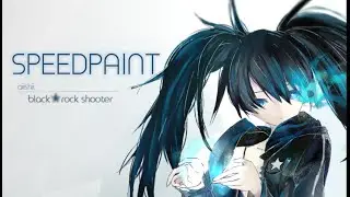 Black ☆ Rock Shooter - [Paint Tool SAI] Speedpaint