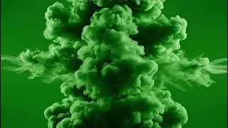 Epic Cinematic Green Smoke Green Screen Effect for VFX & Gaming