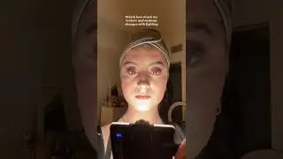 The power of lighting on makeup and texture  