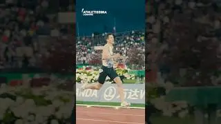 Steady as #Ingebrigtsen 🇳🇴 goes 💨 #athletissima #lausannedl #shorts