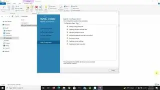 Install MySQL on Windows 10