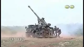 Nexter Systems canon CAESAR séquence de tir