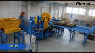 || Firewood Processor ||CPE1500 - PINOSA SRL