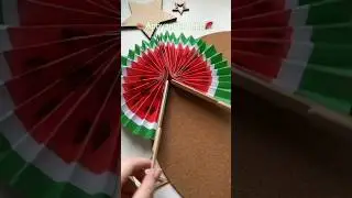 I made a watermelon fan! 🍉 tgk: D1ashenka🍉Subscribe!🍉