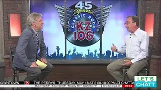 Dylan from KZ-106 stops by to chat with Chip.