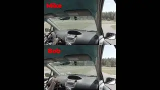 Mike and Bob runs comparison @ Quesnel