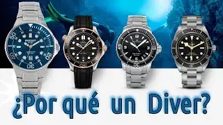 🤿¿Por qué elegir un reloj Diver?