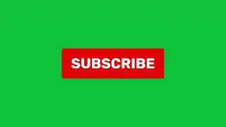 Like & Subscribe Button Animation | Green Screen YouTube Clip