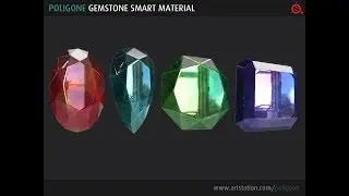 Poligone - Gemstones Smart Material Demo