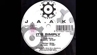 J.A.A.K. - It's Simply (Simply Mix) (1995 Groovy Rhythm)