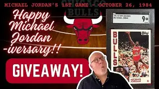 🏀 Michael Jordan's 1st Game Anniversary!🏀MJ Giveaway!🏀