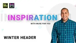Winter Header Idea | Adobe Muse CC | Muse For You