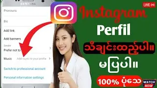 instagram ပရိုဖိုင် I instagram ဂီတပရိုဖိုင်အပ်ဒိတ် (2024)
