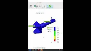 Fusion 360 Simulation #fusion360tutorial #fusion360 #ytshort