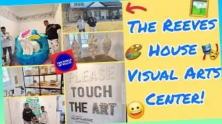 ART! | The Reeves House Visual Arts Center!🎨🖼 | Art Exhibit & Coffee Shop | Metro Atlanta