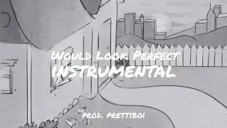 Powfu - Would Look Perfect (feat. Rxseboy) | Instrumental (prod. prettiboi)