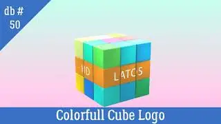 050 Colorfull Cube Logo Db # 50