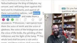 The Nature of Good and Evil, Jeremiah 25