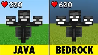 Diferenças entre Minecraft Java VS Bedrock