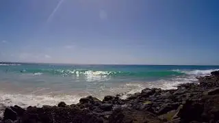Brennecke's Beach, Kauai, Hawaii - Beautiful Waves - Relaxing
