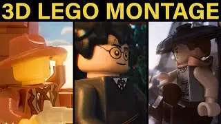 Artists Create Unique 3D LEGO Animations From a Simple Prompt - BB Winter Collab