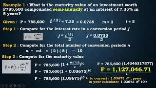 G11  GENERAL MATHEMATICS QUARTER 2   MATURITY VALUE, COMPOUNDING m TIMES A YEAR