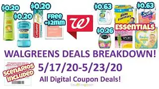 Walgreens Deals Breakdown 5/17/20-5/23/20! All Digital Deals!