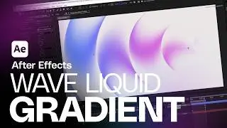 Fluid Gradient Animation | Organic Motion Background in After Effects