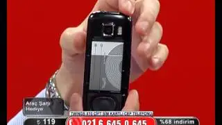 Twings X10 Analog Tv'li Çift Hatlı Cep Telefonu