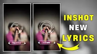 Inshot New Lyrics Video Editing Tutorial Telugu | Inshot Lyrics Video Telugu