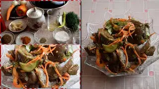 Готовим! Салат с баклажанами по-корейски