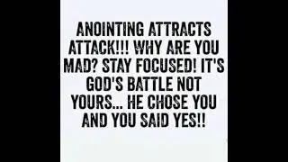 Anointing attracts attacks. Its Gods battle #shorts