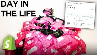 DAY IN THE LIFE OF A 6-FIGURE CLOTHING BRAND OWNER