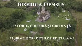 Biserica din  Densuș . The church of St.Nicholas in Densuș, Romania.