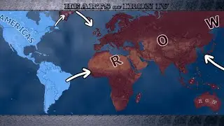 Ultra Tech Americas vs World | HOI4 Timelapse