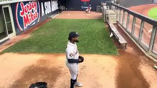 Cristian Javier pregame tosses before facing the Yankees ⚾⚾⚾