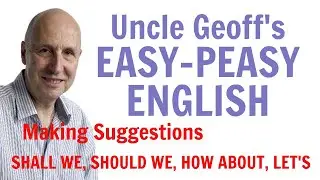 If you're struggling to make SUGGESTIONS In English, do THIS