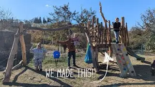 Life in Rural Bulgaria | Using Reclaimed Wood from our Barn