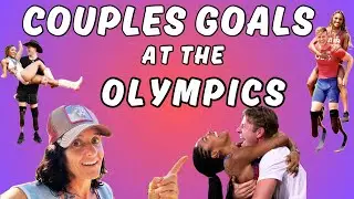 If he’s not your biggest fan,he’s your biggest enemy — an Olympic couple w/green flags