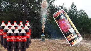 Coca Cola vs Firecracker Volcano