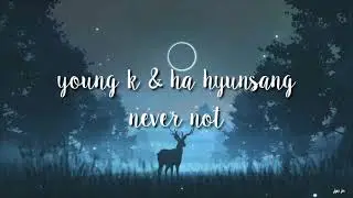 Young K ( DAY6 ) , Ha Hyunsang - Never Not | Lauv | Cover | Lyrics